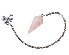 Extrinsic Beauty Natural Gemstone Pendulum with Mystery Charm | Bag Charm | Multiple Options