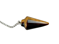 Extrinsic Beauty Natural Gemstone Pendulum with Mystery Charm | Bag Charm | Multiple Options