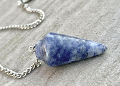 Extrinsic Beauty Natural Gemstone Pendulum with Mystery Charm | Bag Charm | Multiple Options