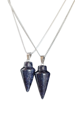 925 silver chain Pendulum Necklace