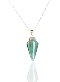 925 silver chain Pendulum Necklace
